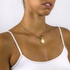 Reversible Sterling Silver Pendant M010