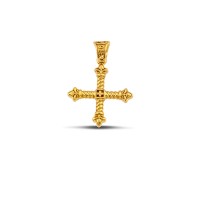 Sterling Silver Cross C258G