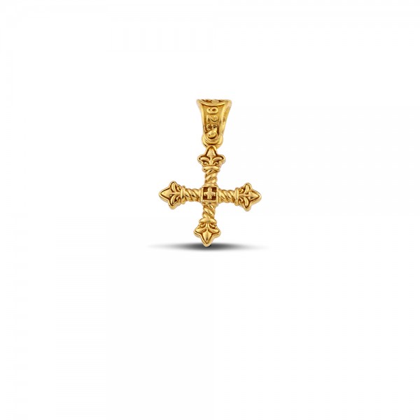 Sterling Silver Cross C262G