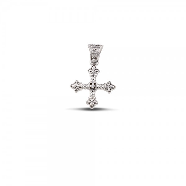 Sterling Silver Cross C262P