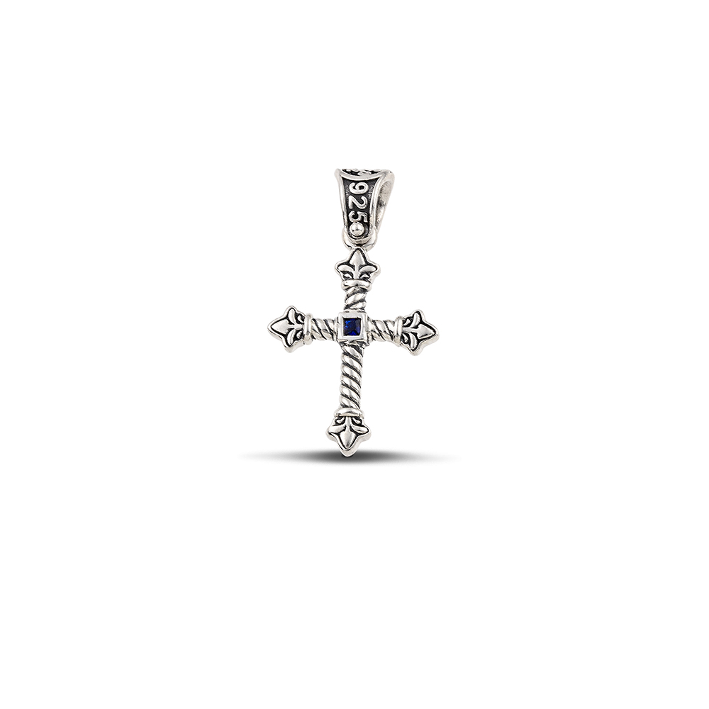 Sterling Silver Cross C265Box