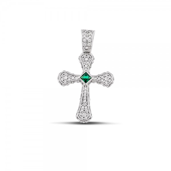 Sterling Silver Cross C266GP