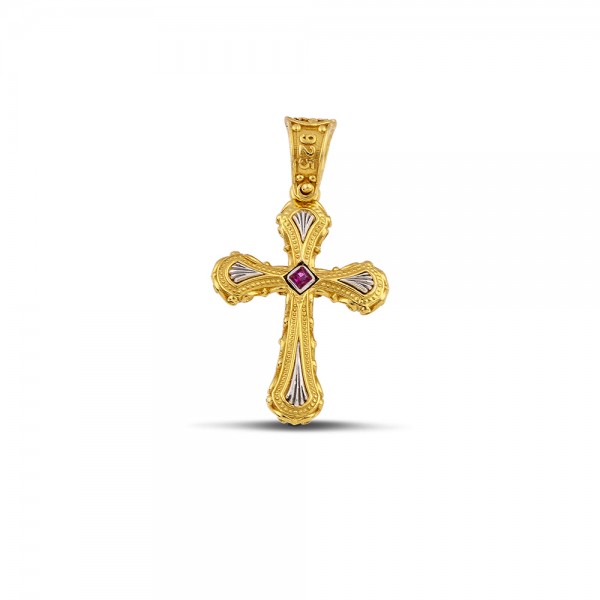 Sterling Silver Cross C275RG Sterling Silver Cross C275RG