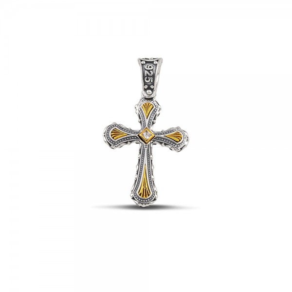 Sterling Silver Cross C275Wox Sterling Silver Cross C275Wox