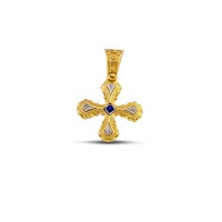 Sterling Silver Cross C276BG