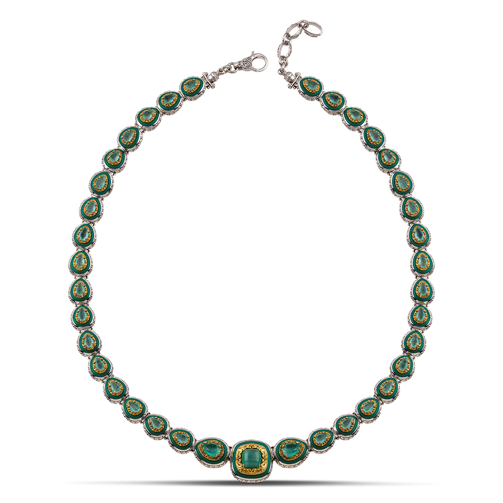 Sterling Silver Necklace K195E