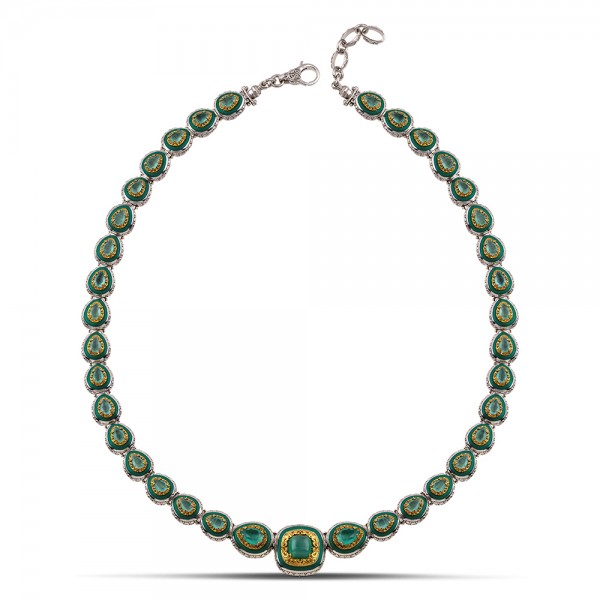 Sterling Silver Necklace K195E