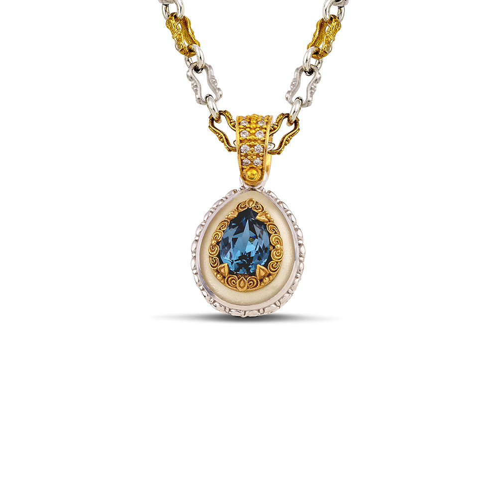 Sterling Silver Pendant M199W Without Chain