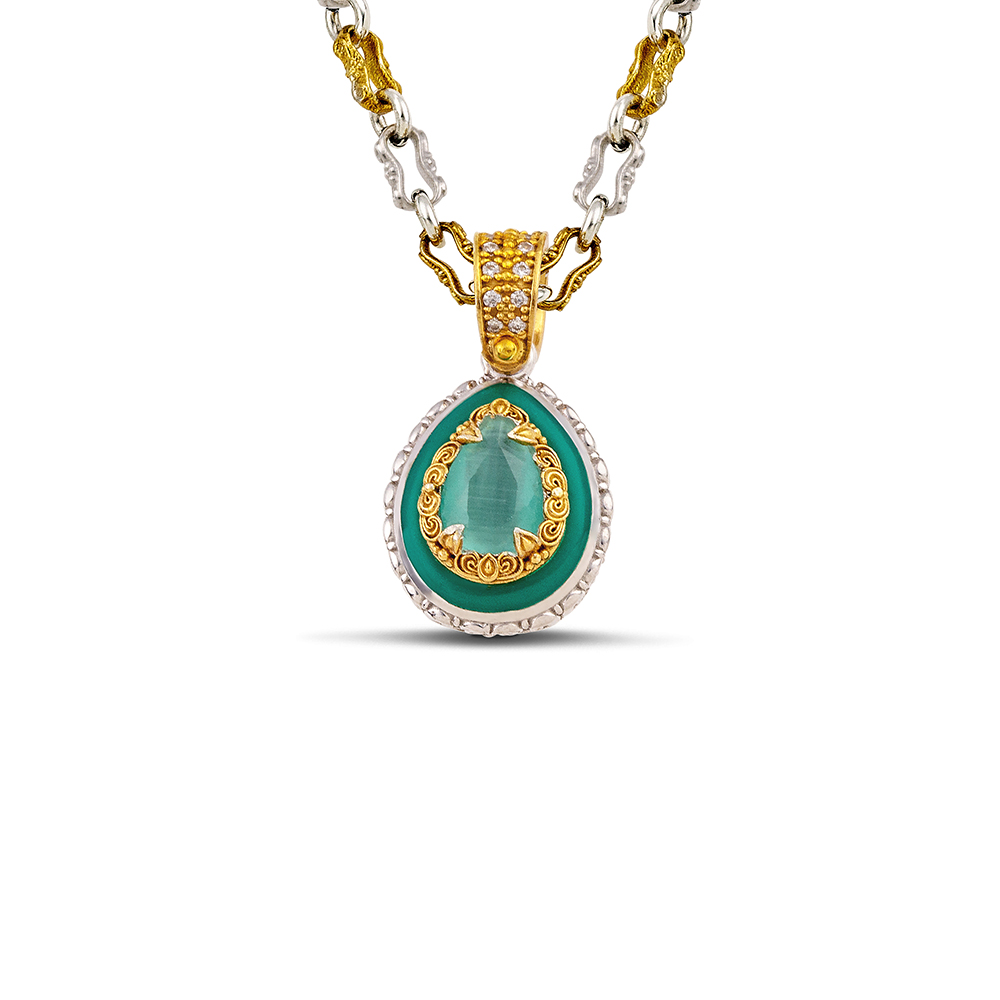 Sterling Silver Pendant M199E Without Chain