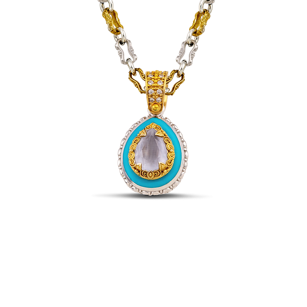 Sterling Silver Pendant M199T