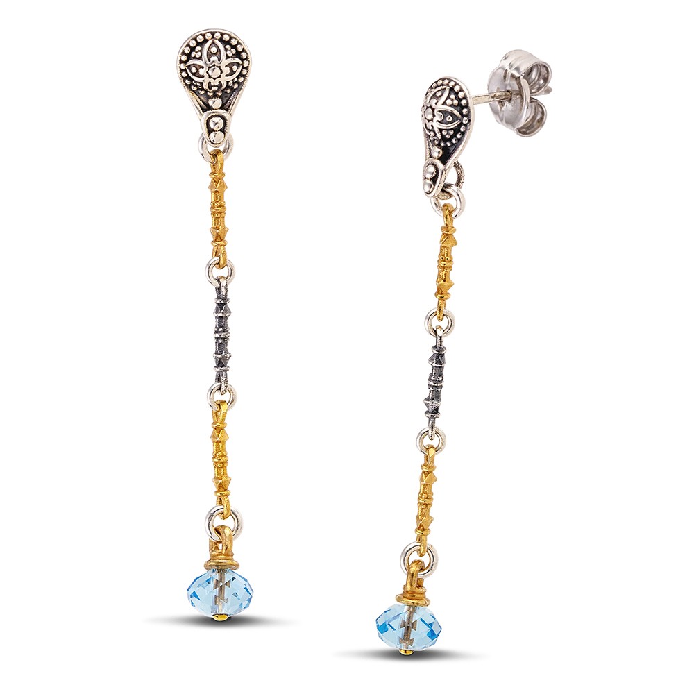 Sterling Silver Earrings S135-21