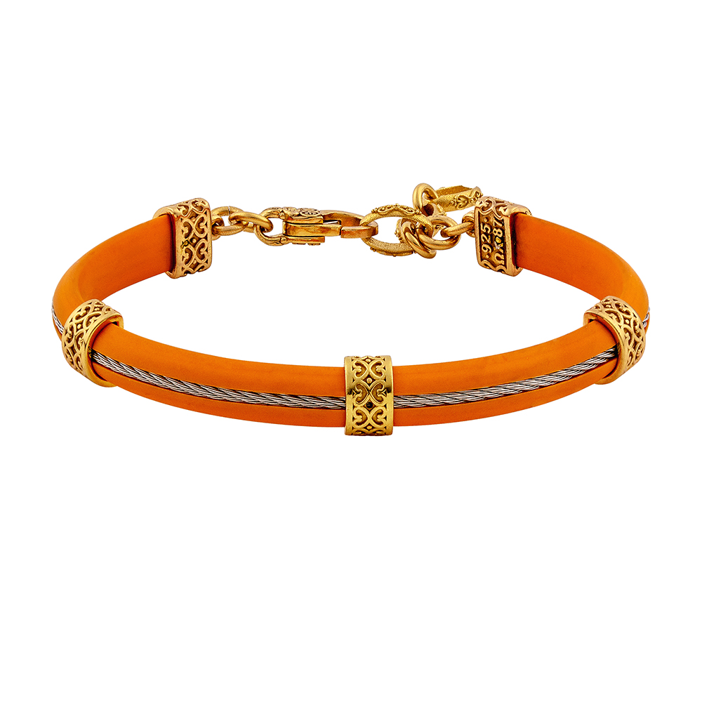 Sterling Silver Bracelet B198-15