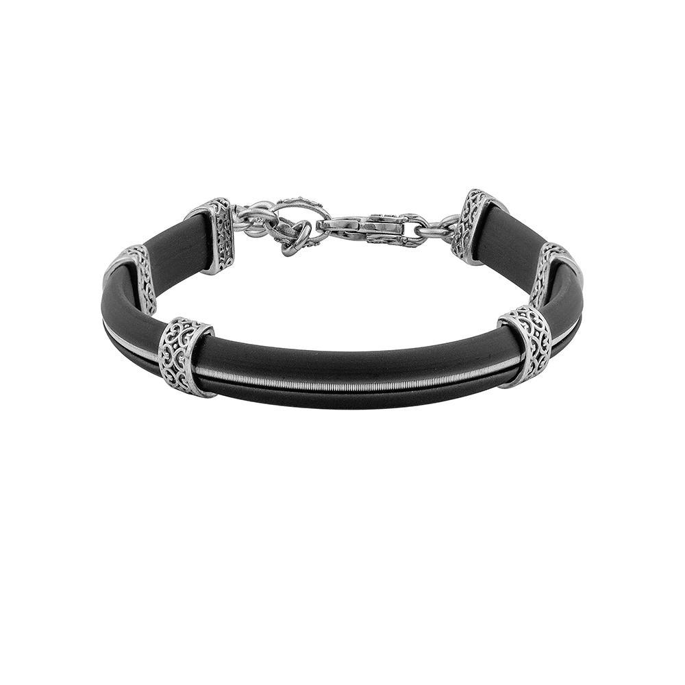 Sterling Silver Bracelet B198-17