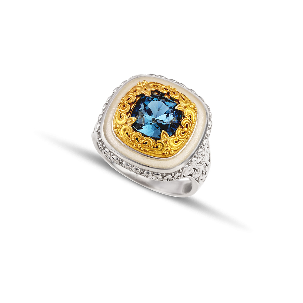 Sterling Silver Ring D195W