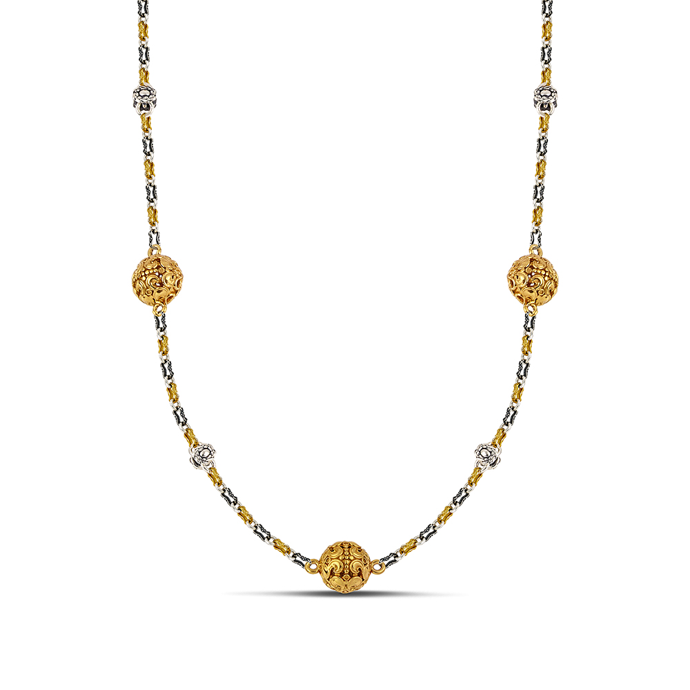 Sterling Silver Necklace K196