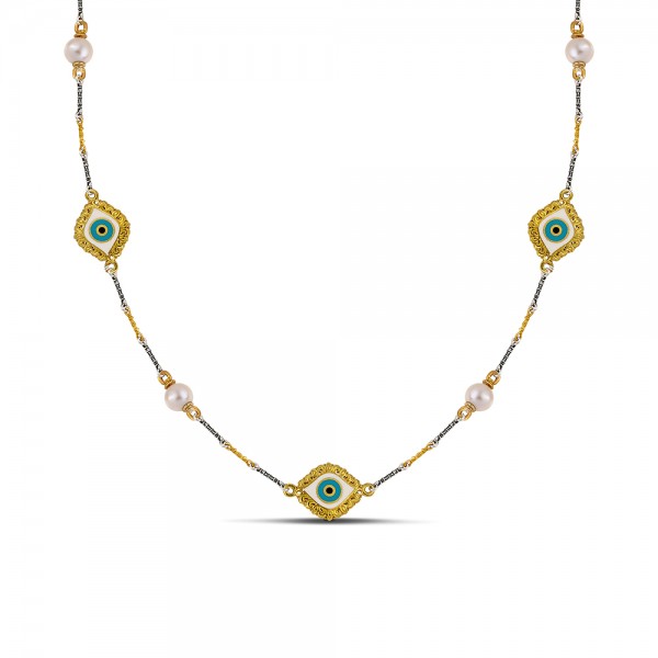 Sterling Silver Necklace K197-1