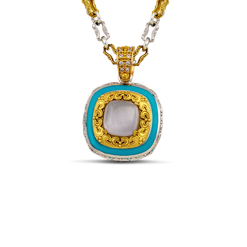 Sterling Silver Pendant M195T