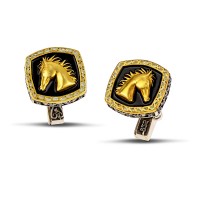 Sterling Silver Cufflinks MA186