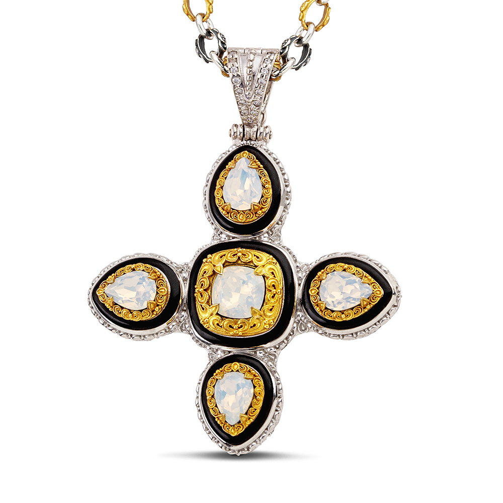 Sterling Silver Pendant M195-2B