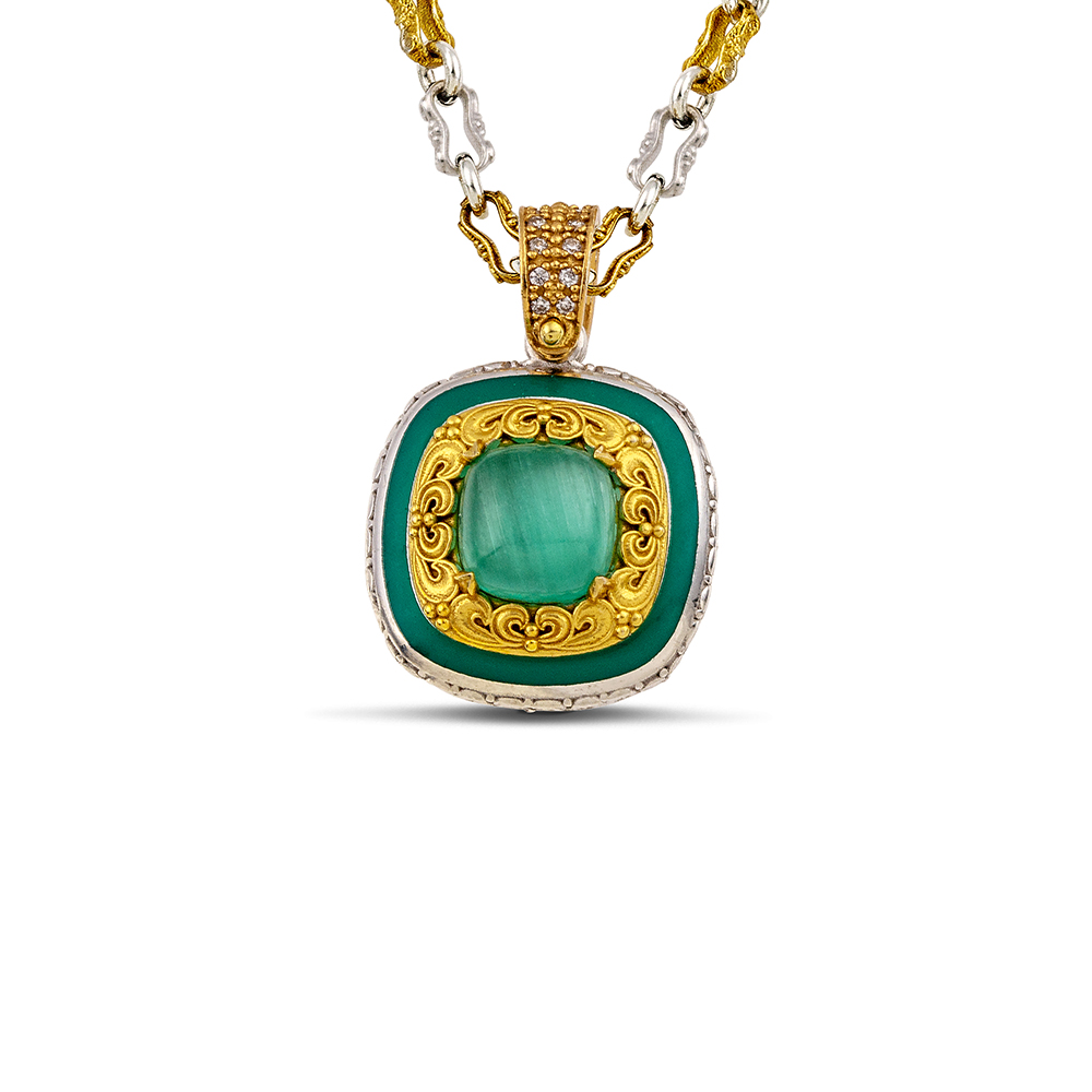 Sterling Silver Pendant M195E