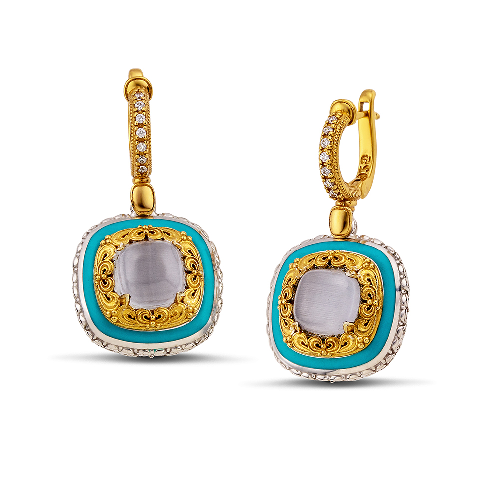 Sterling Silver Earrings S195T