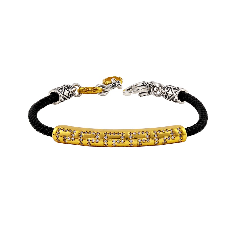 Sterling Silver Bracelet with Enamel B210-1