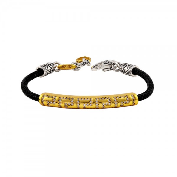 Sterling Silver Bracelet with Enamel B210-1
