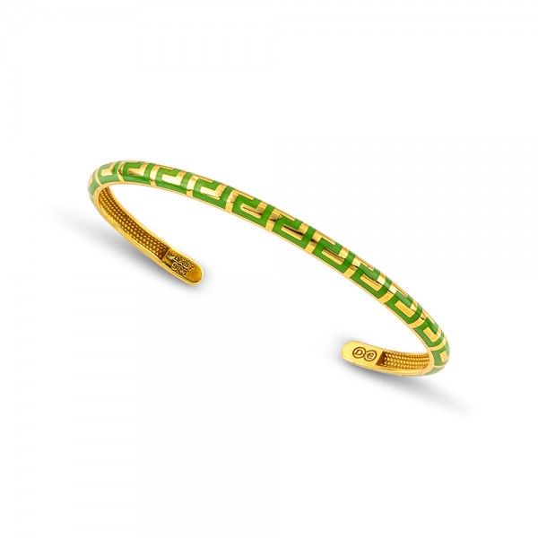 Sterling Silver Bracelet with Enamel B210