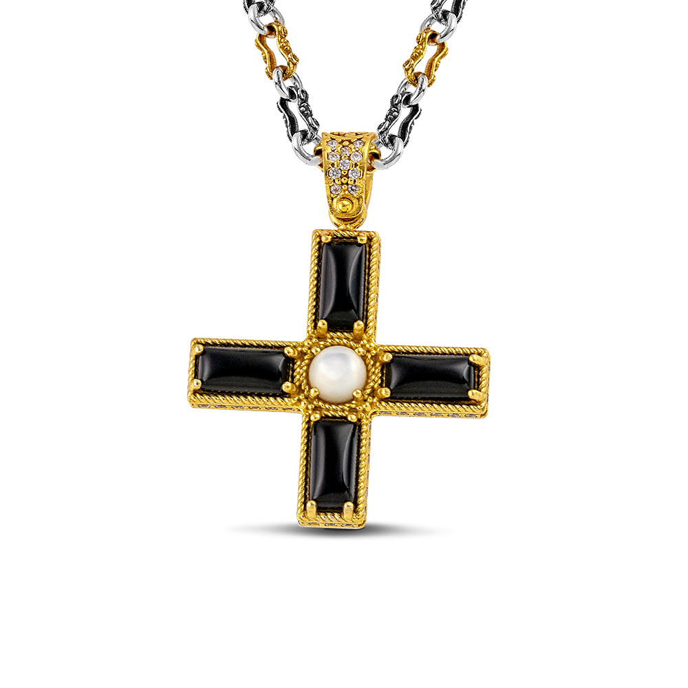 Sterling Silver Cross Pendant  M209-3BA3