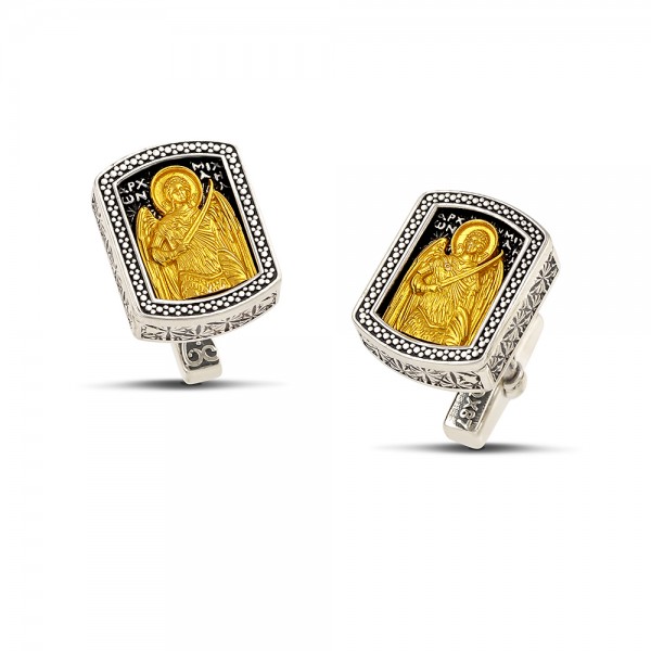 Sterling Silver Cufflinks MA214-1OX