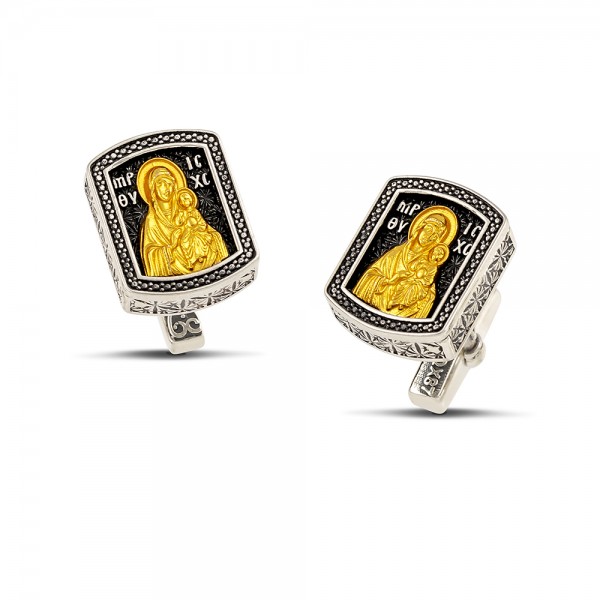 Sterling Silver Cufflinks MA214-5OX