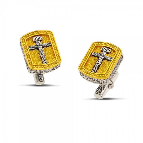 Sterling Silver Cufflinks MA214G