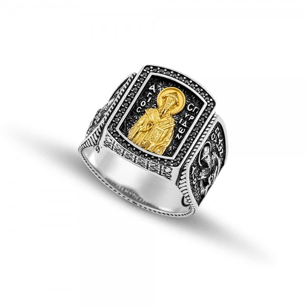 Sterling Silver Ring D214-4ΟΧ
