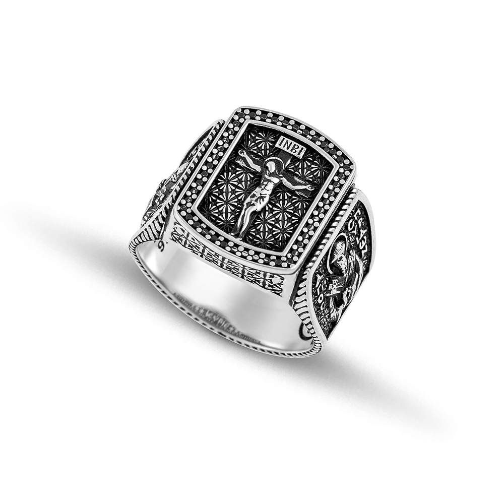 Sterling Silver Ring D214OX
