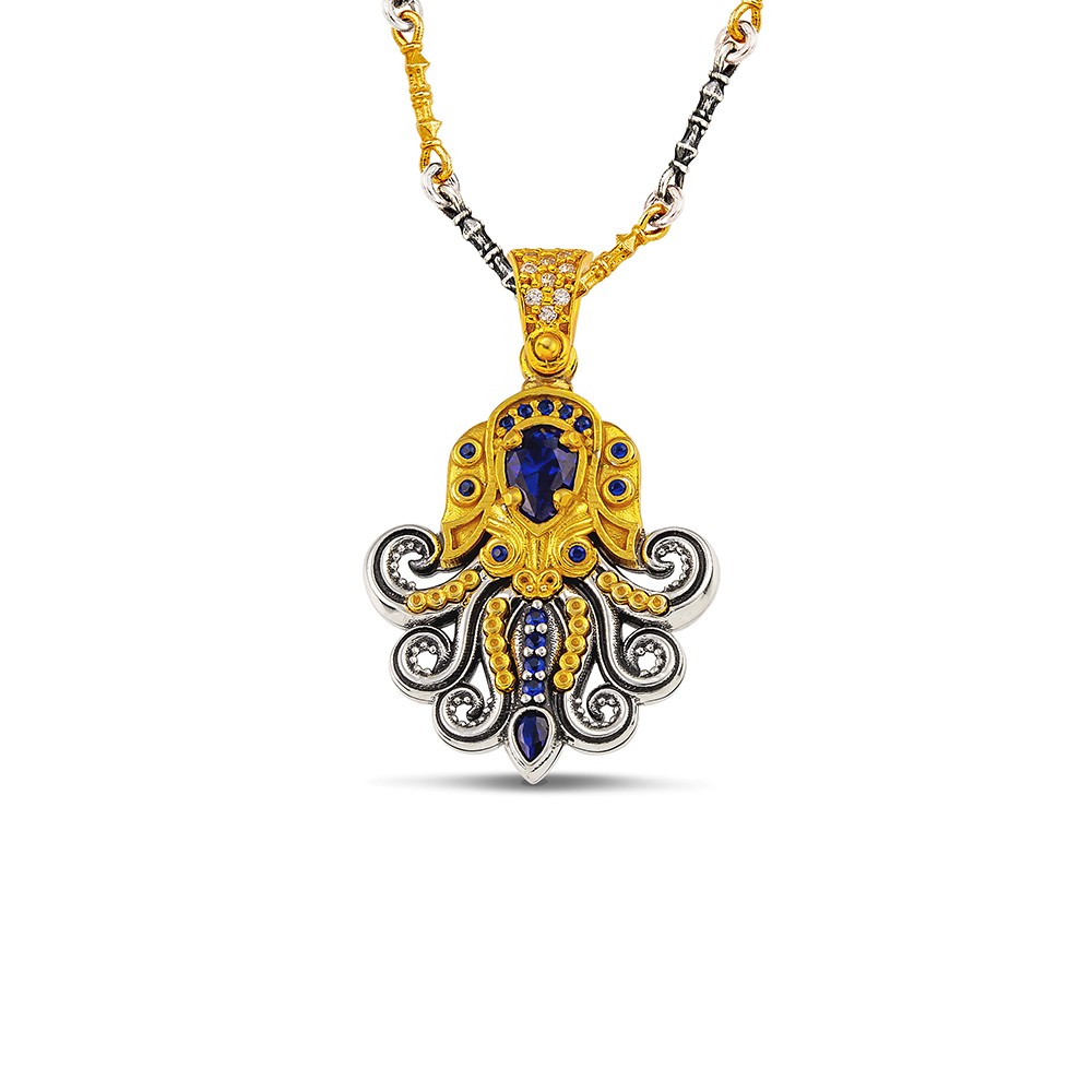 Sterling Silver Pendant M232-2 Without Chain