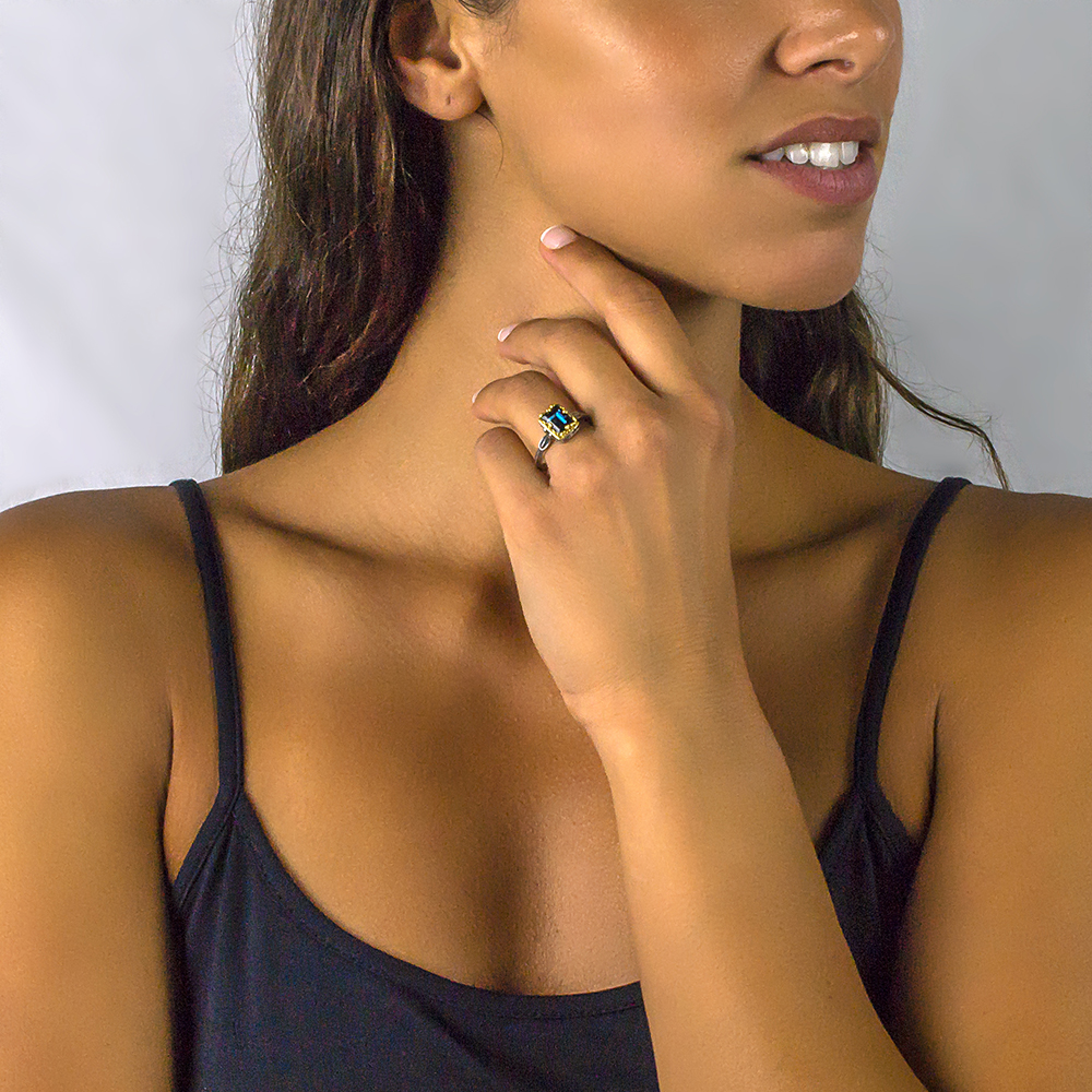 Sterling Silver Ring D051