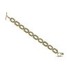 Sterling Silver Bracelet  with Zircon Stones B140-2