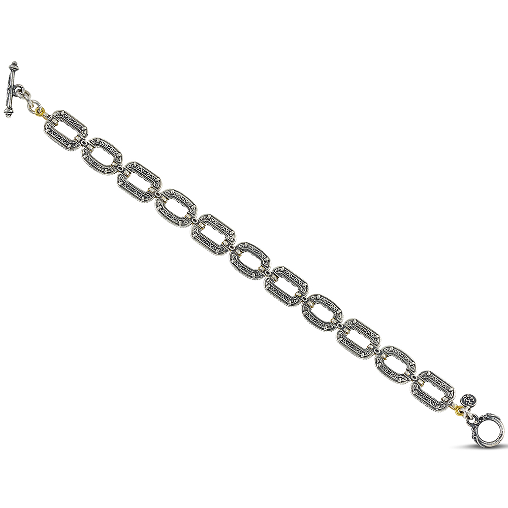 Sterling Silver Bracelet  B140-3