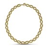 Sterling Silver Necklace  with Zircon Stones K140-2