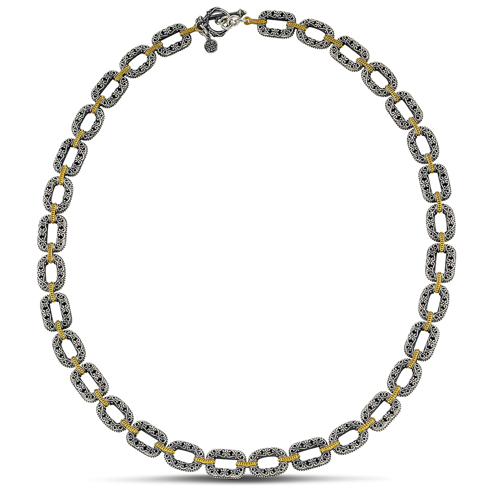 Sterling Silver Necklace  K140-3