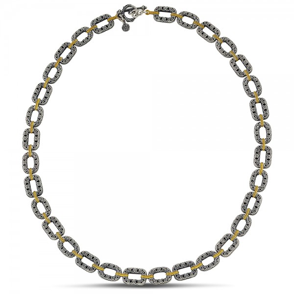 Sterling Silver Necklace  K140-3