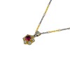 Sterling Silver Pendant  with Zircon Stones M137