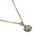 Sterling Silver Pendant  with Zircon Stones M137