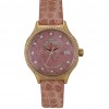 Sterling Silver Watch with Rose leather