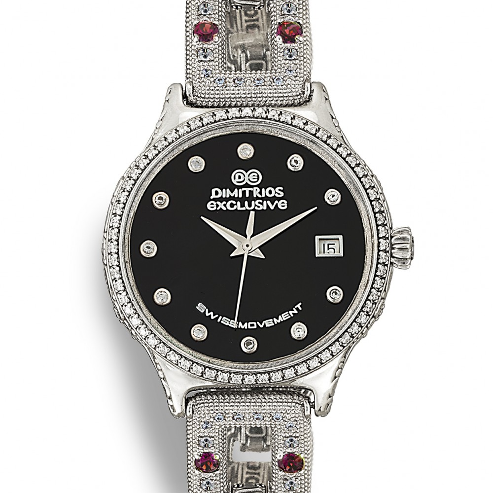 Sterling Silver Watch With Bracelet