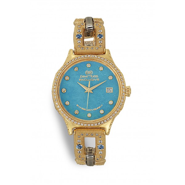 Sterling Silver Watch With Bracelet