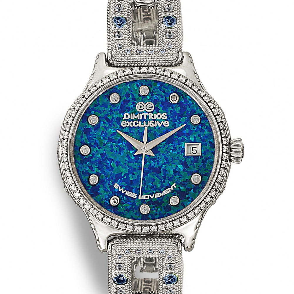 Sterling Silver Watch With Bracelet