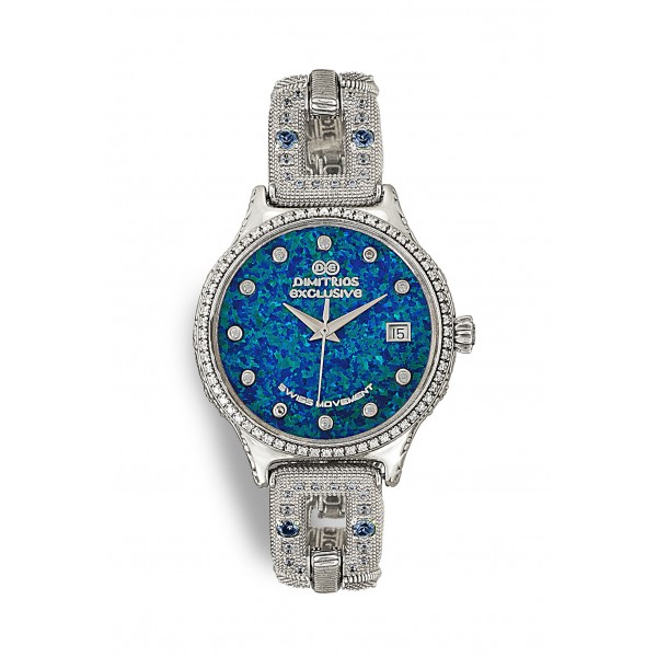 Sterling Silver Watch With Bracelet