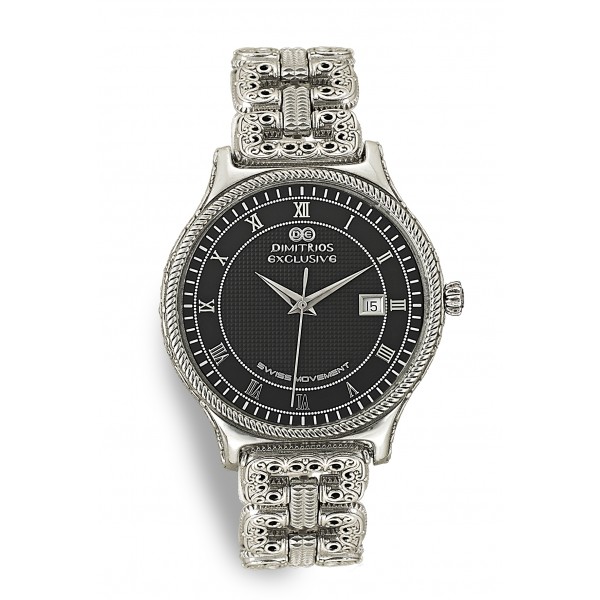 Sterling Silver Watch with Bracelet