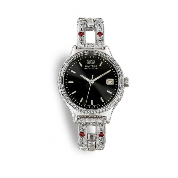 Sterling Silver Watch With Bracelet